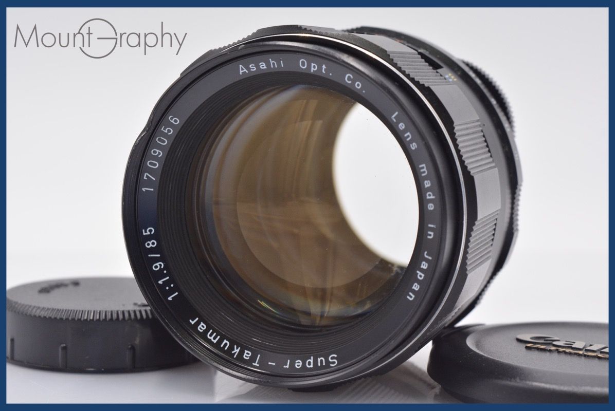特別 ペンタックス PENTAX Super-TAKUMAR 85mm F1.9 前後キャップ付 完動 同梱可 yk5224