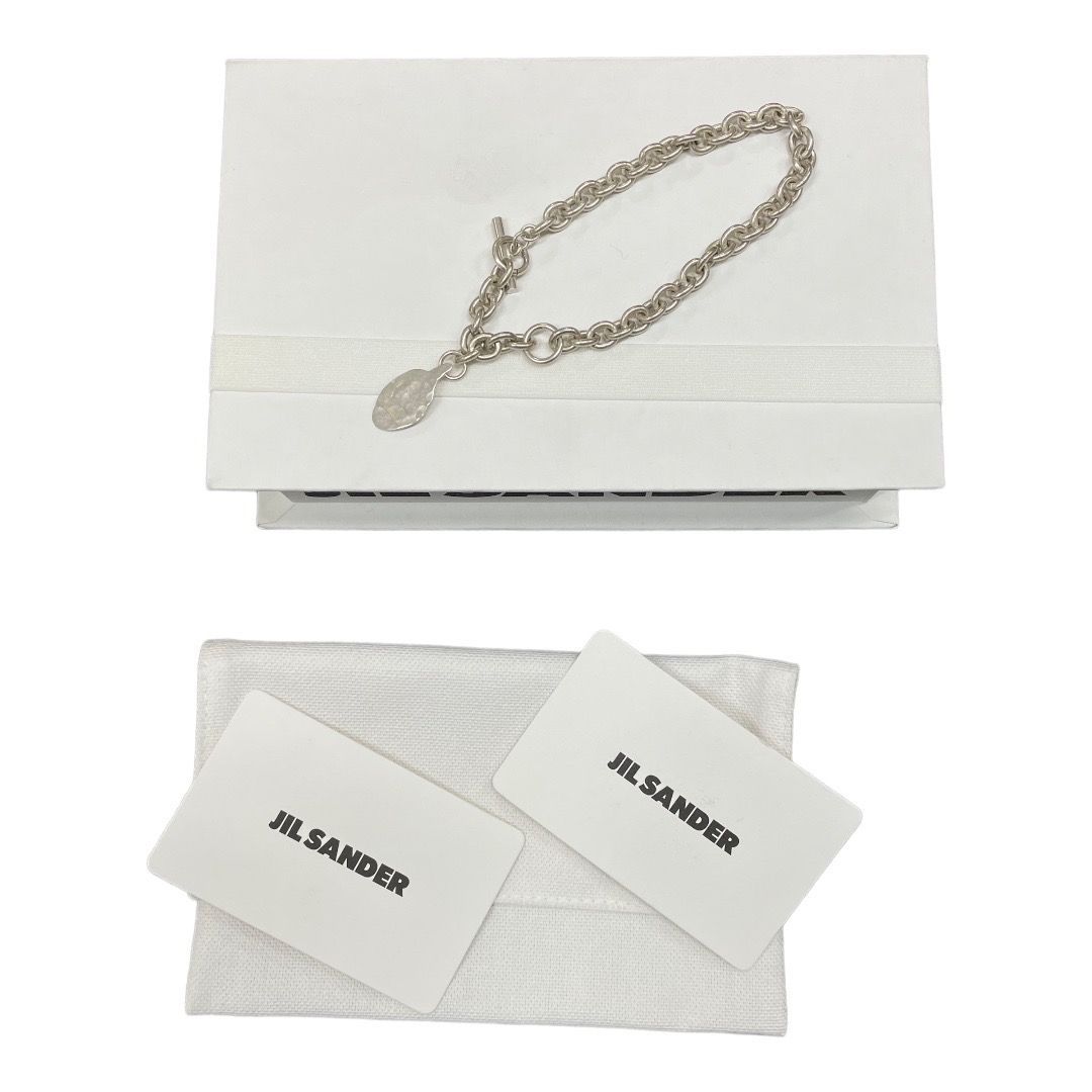 JIL SANDER シルバー チェーンブレスレット - メルカリ