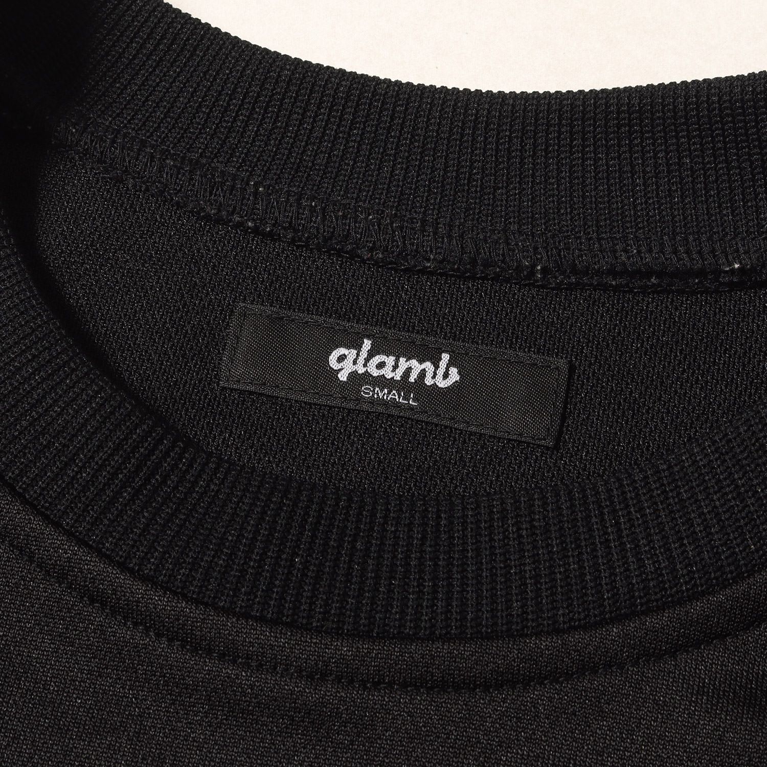 美品 glamb グラム 21AW ジャージー オーバーサイズ プルオーバー