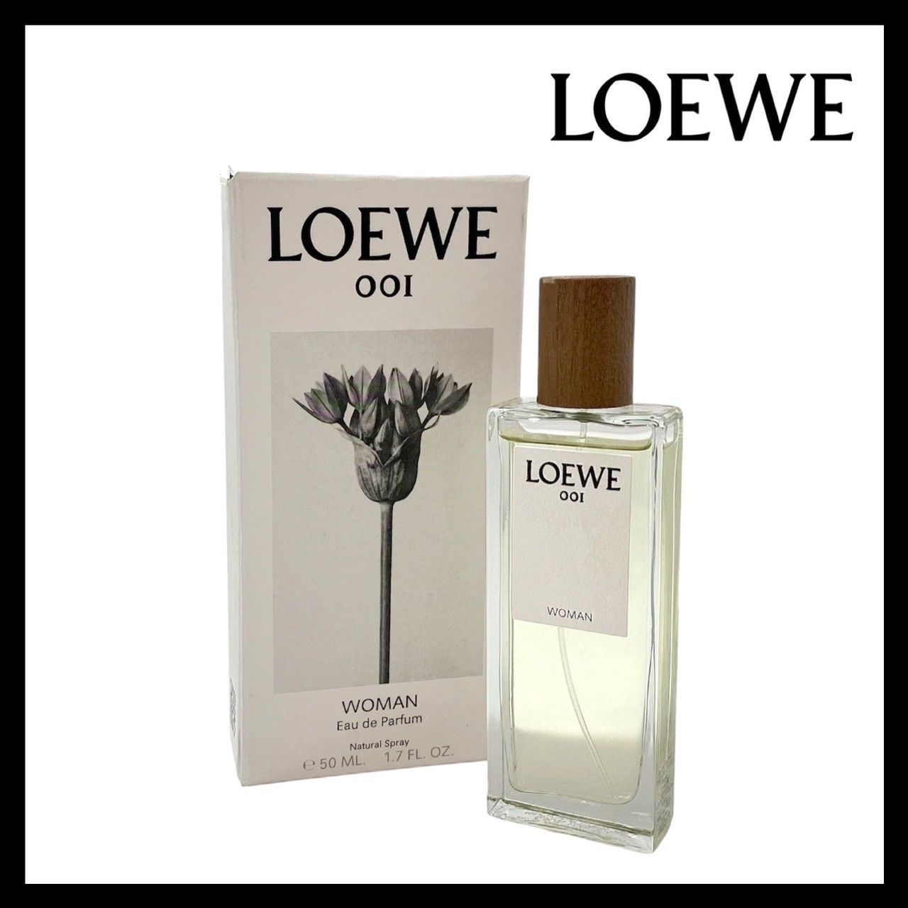 LOEWE 001 ウーマン オードゥ パルファン 50ml 香水|パヒューム|フレグランス ロエベ WOMAN EDP|EAU DE PARFUM|オードパルファム SER-3714