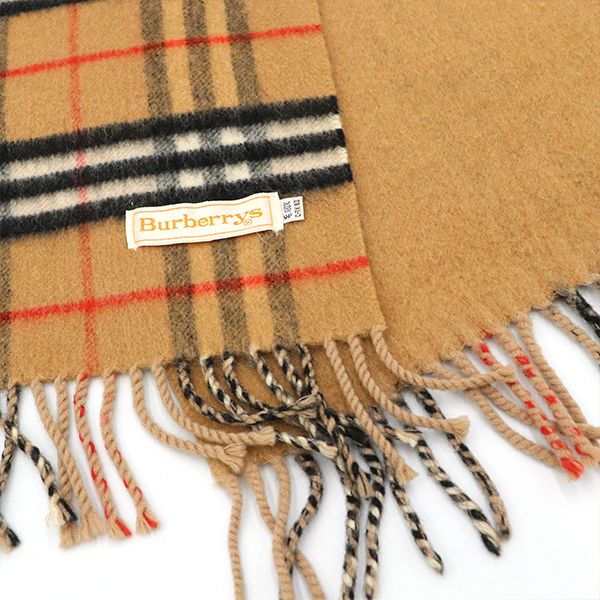 新品 バーバリー マフラー ノバチェック ラムウール ブラウン Burberry