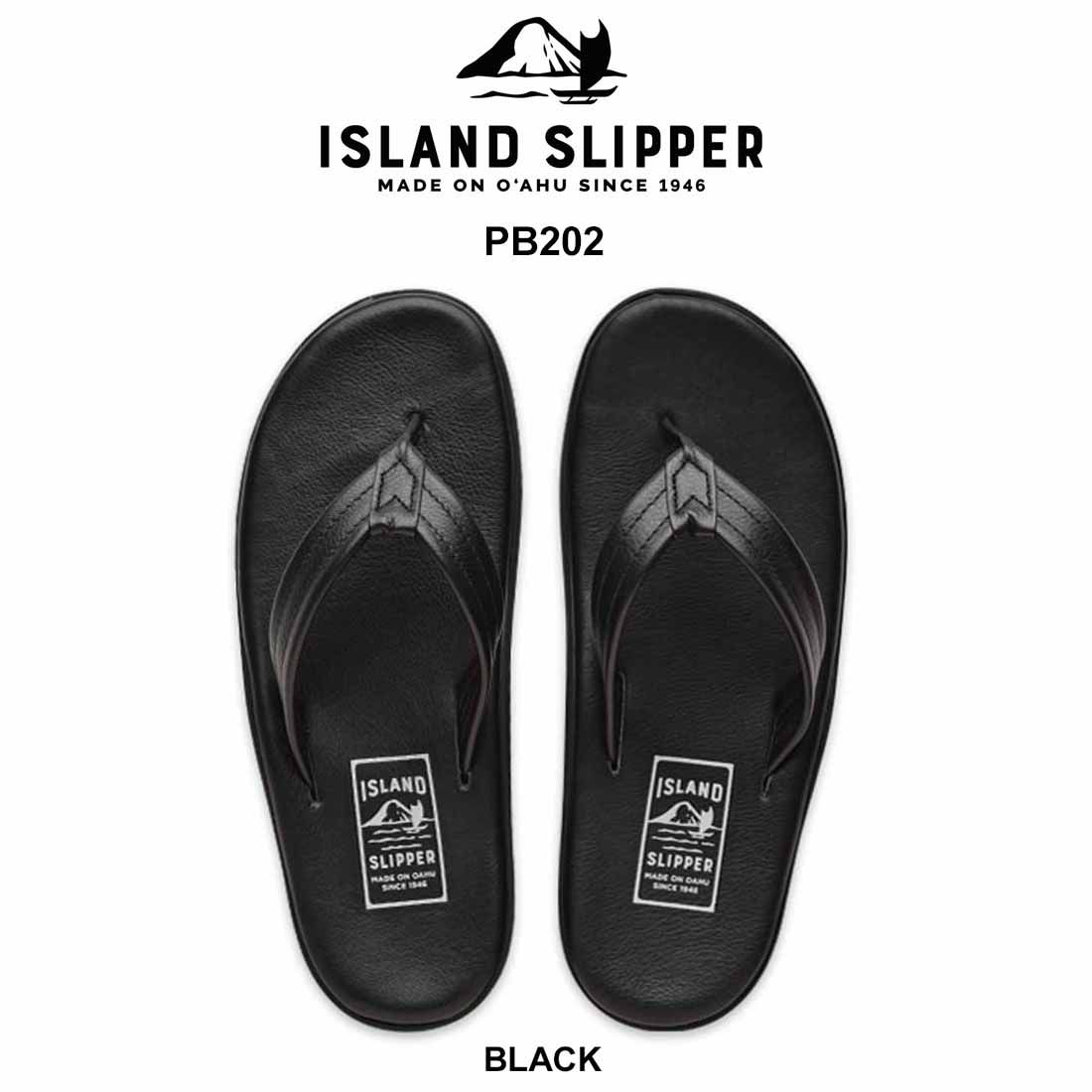 ISLAND SLIPPER アイランドスリッパ ユニセックス レザー ビーチサンダル ハワイ発 PB202