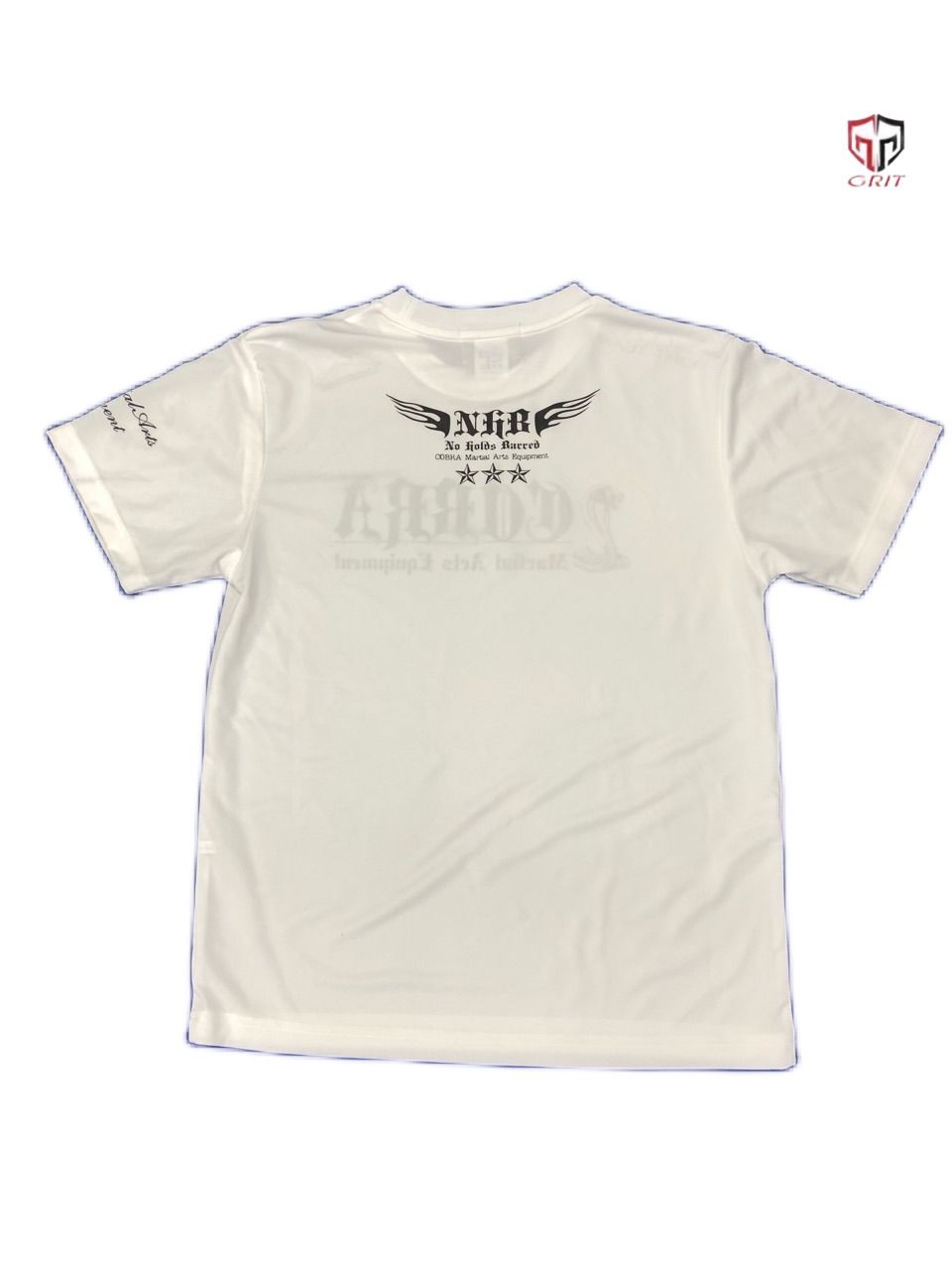 COBRA TRAINING DRY TEE 1705 COBRA LOGO  WHITE