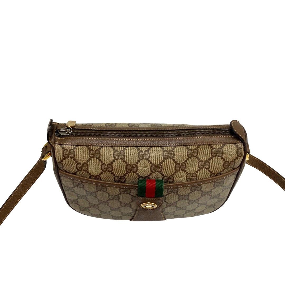 極美品 GUCCI オールドグッチ グッチ ヴィンテージ シェリーライン GG