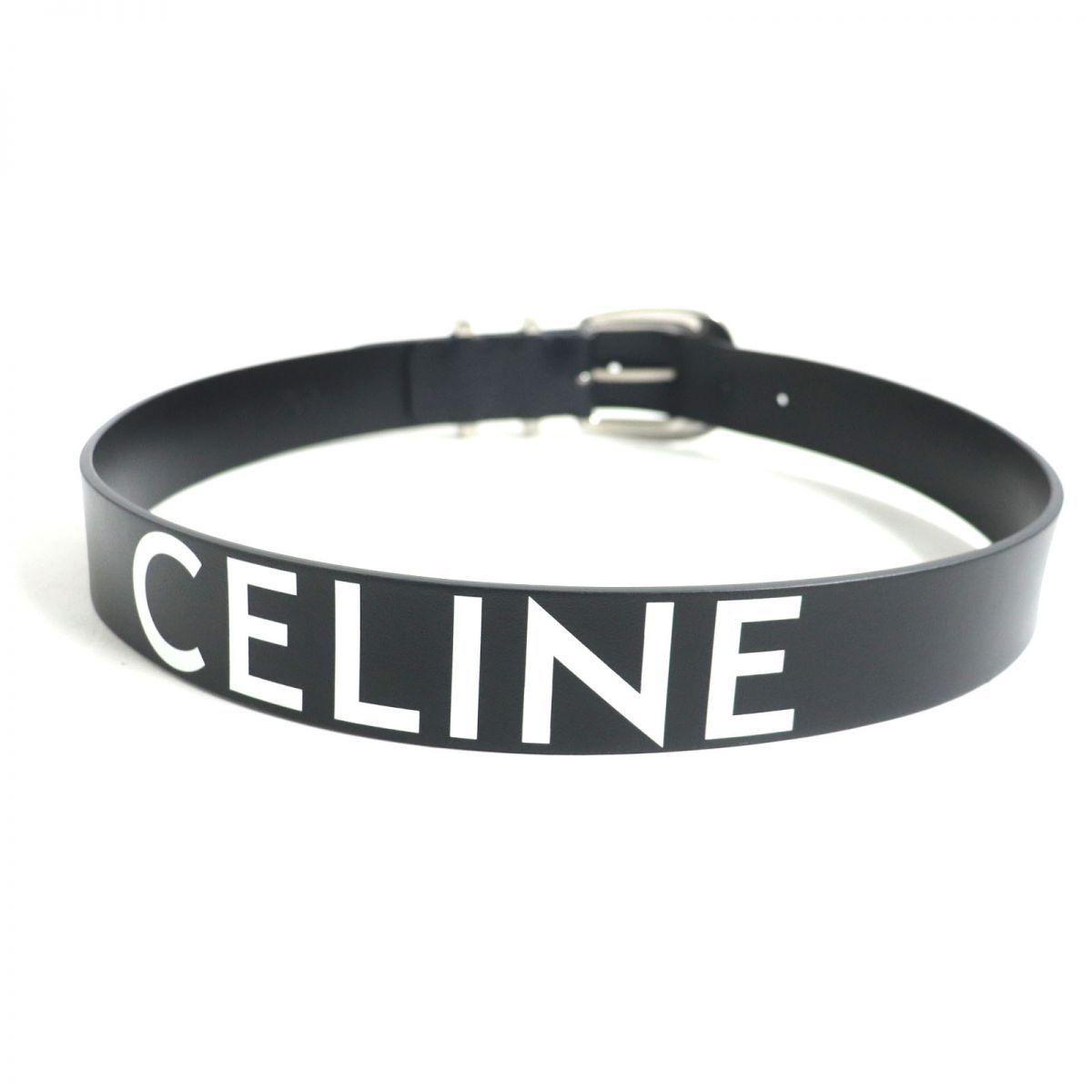 美品▽2022年製 定価73700円 CELINE セリーヌ ロゴプリント