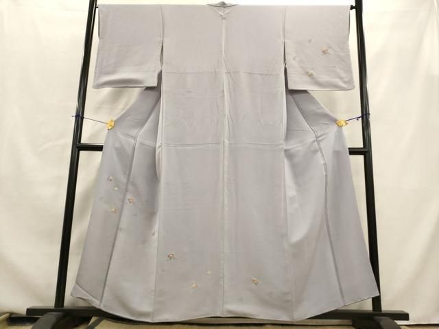 平和屋着物○訪問着 絞り 流水舞花文 正絹 逸品 CAAW4464hy