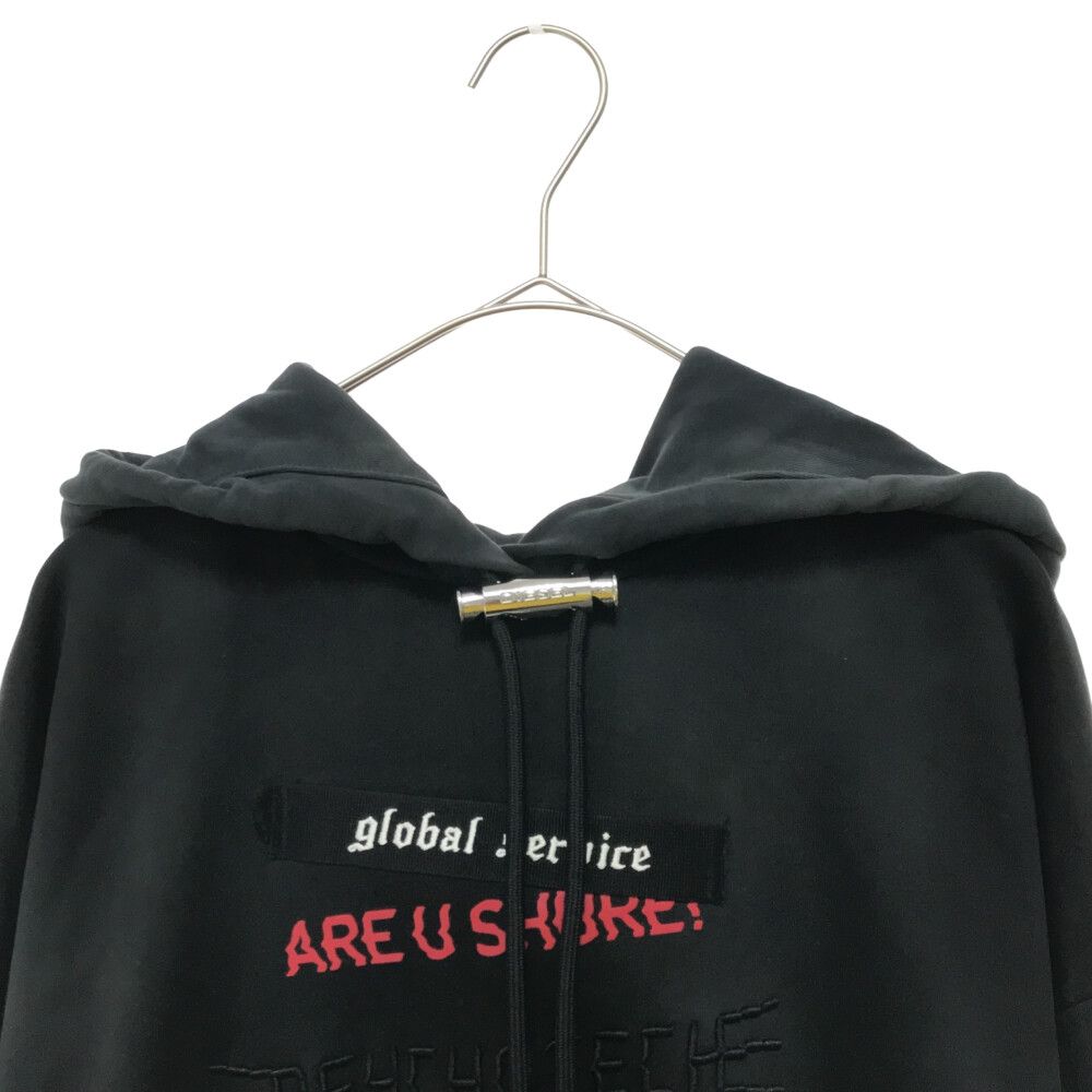 DIESEL◆F-MAGDALENA-V1/パーカー/S/コットン/PNK/無地/A00724 DIESEL([イリョウ/フクショク]ディーゼル) / パーカー/M/A00724