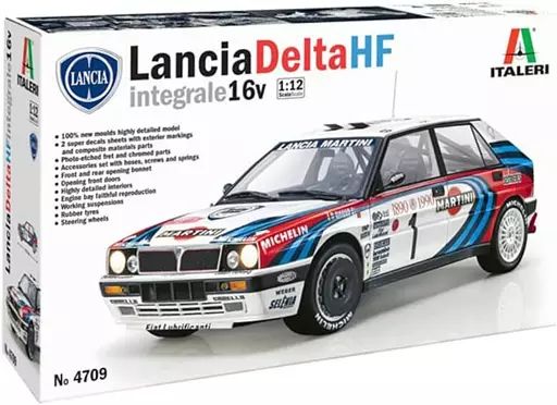 プラモデル 1|12 ランチア デルタ HF インテグラーレ 16V 37706