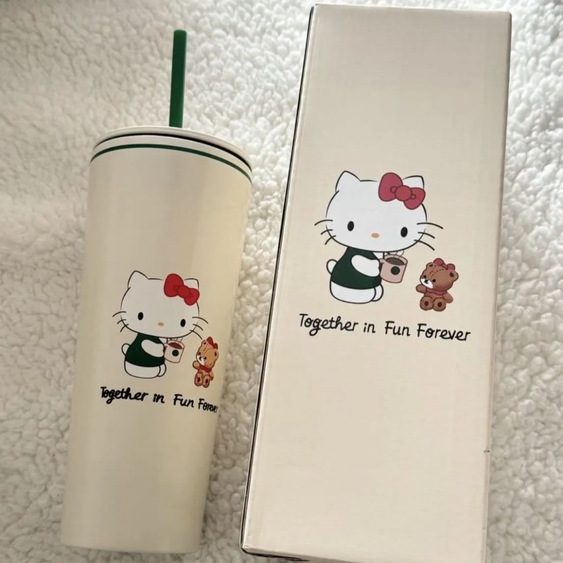 スタバ☆ハローキティ×スターバックスステンレスタンブラー