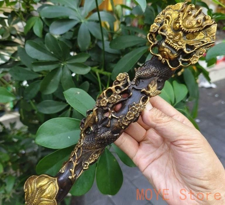 銅 細工 龍如意 開運 風水 招財 置物 工芸品 銅 細工 良い 龍如意 開運 風水 招財 置物 工芸品zw0829