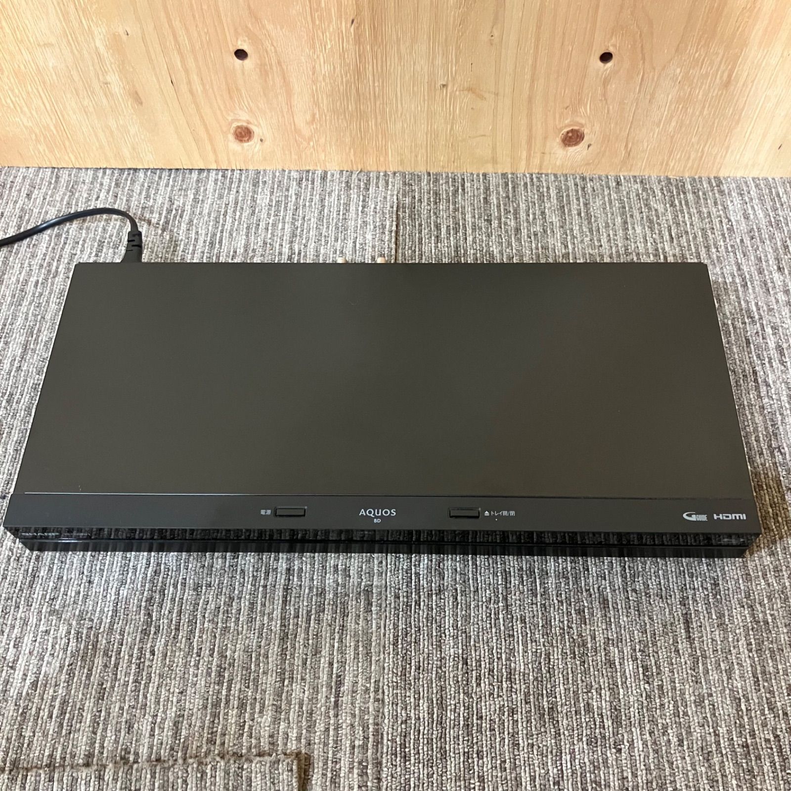 SGM シャープ SHARP ブルーレイディスクレコーダー 2B-C05BW1 2019年製 黒 HDD