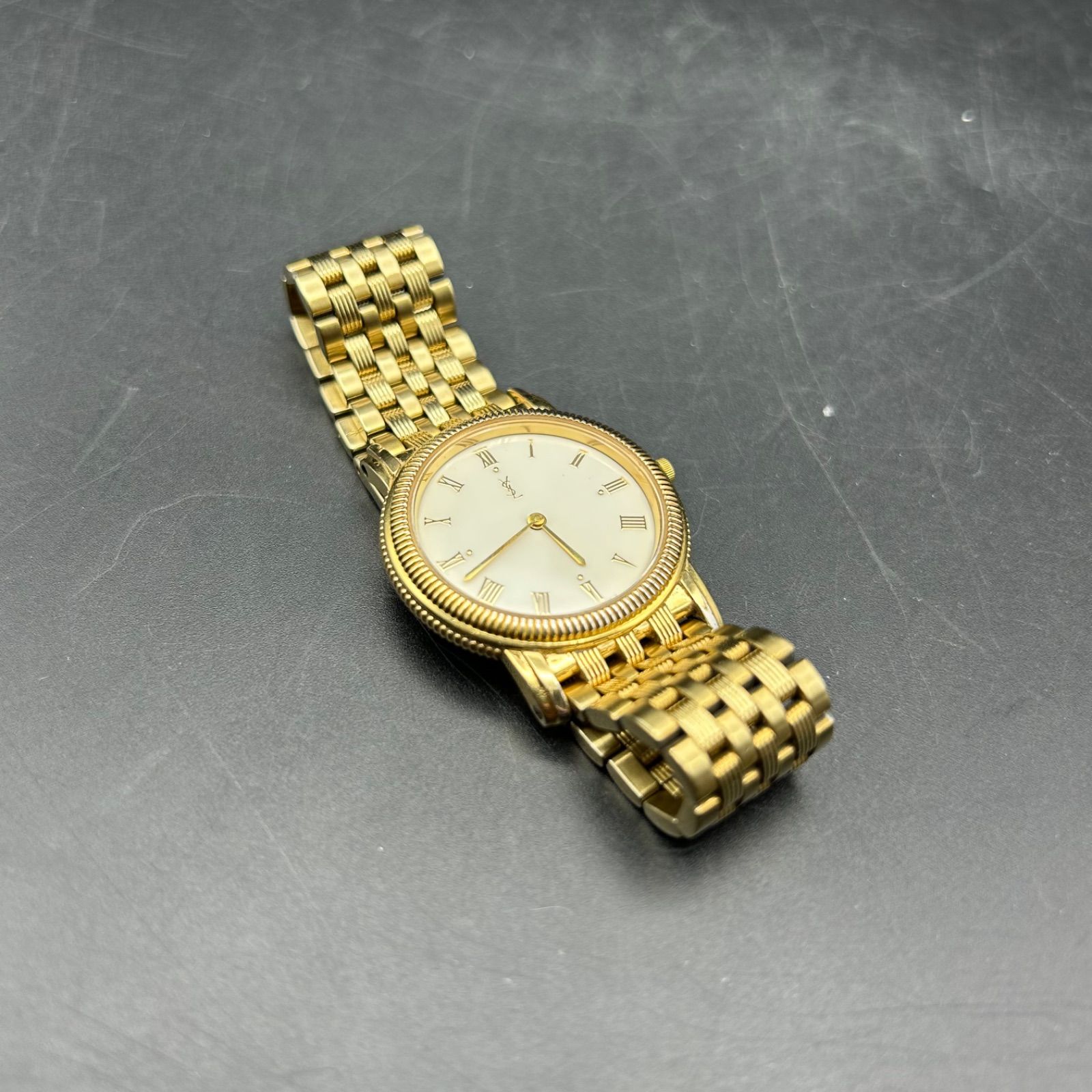 イヴサンローラン 腕時計 4625-E67790 ゴールド 楽天市場】【中古】YVES SAINT LAURENT イヴサンローラン 4625