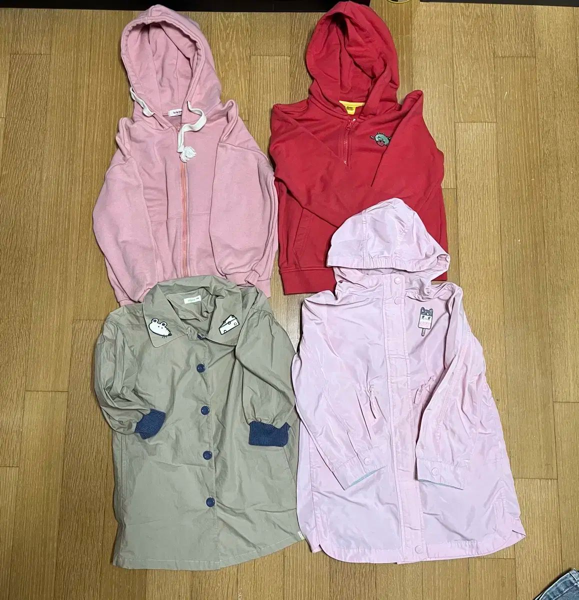 女の子 110-120サイズ 春秋 季節の変わり目 外着