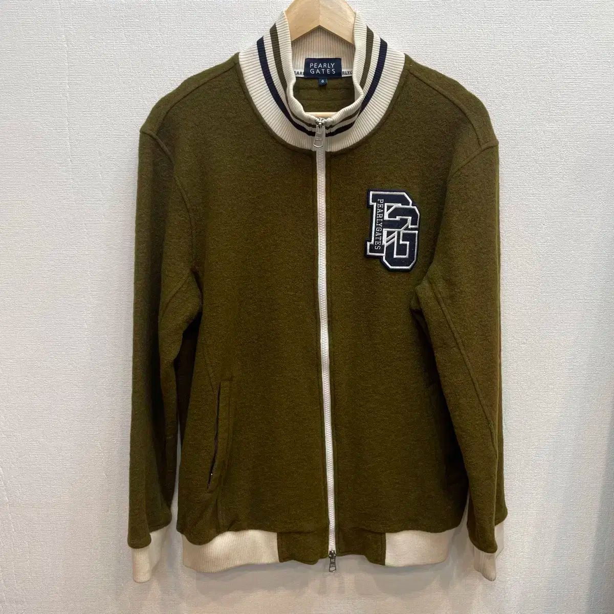 パーリーゲイツ ウール ジップアップ メンズ 6サイズ