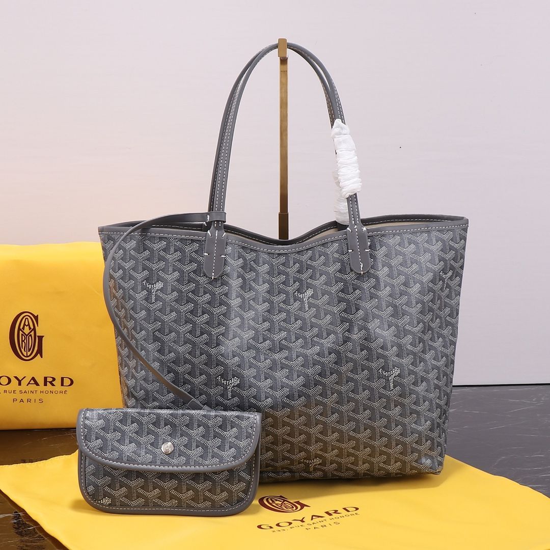 ❥極美品 GOYARD ゴヤール トートバッグ ハンドバッグ~*-- ゴヤール トートバッグ レディース グレー(≪Brand new