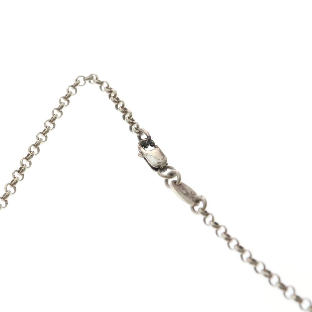 Chrome Hearts シルバー　ロール　チェーン　ネックレス　16inch CHROME HEARTS クロムハーツ ネックレス / チェーン ロール 16