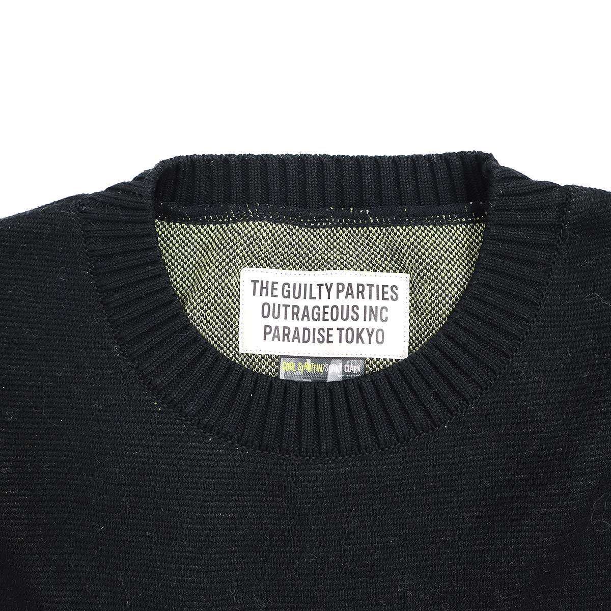 WACKO MARIA ワコマリア 23AW BLUE NOTE JACQUARD KNIT SWEATER