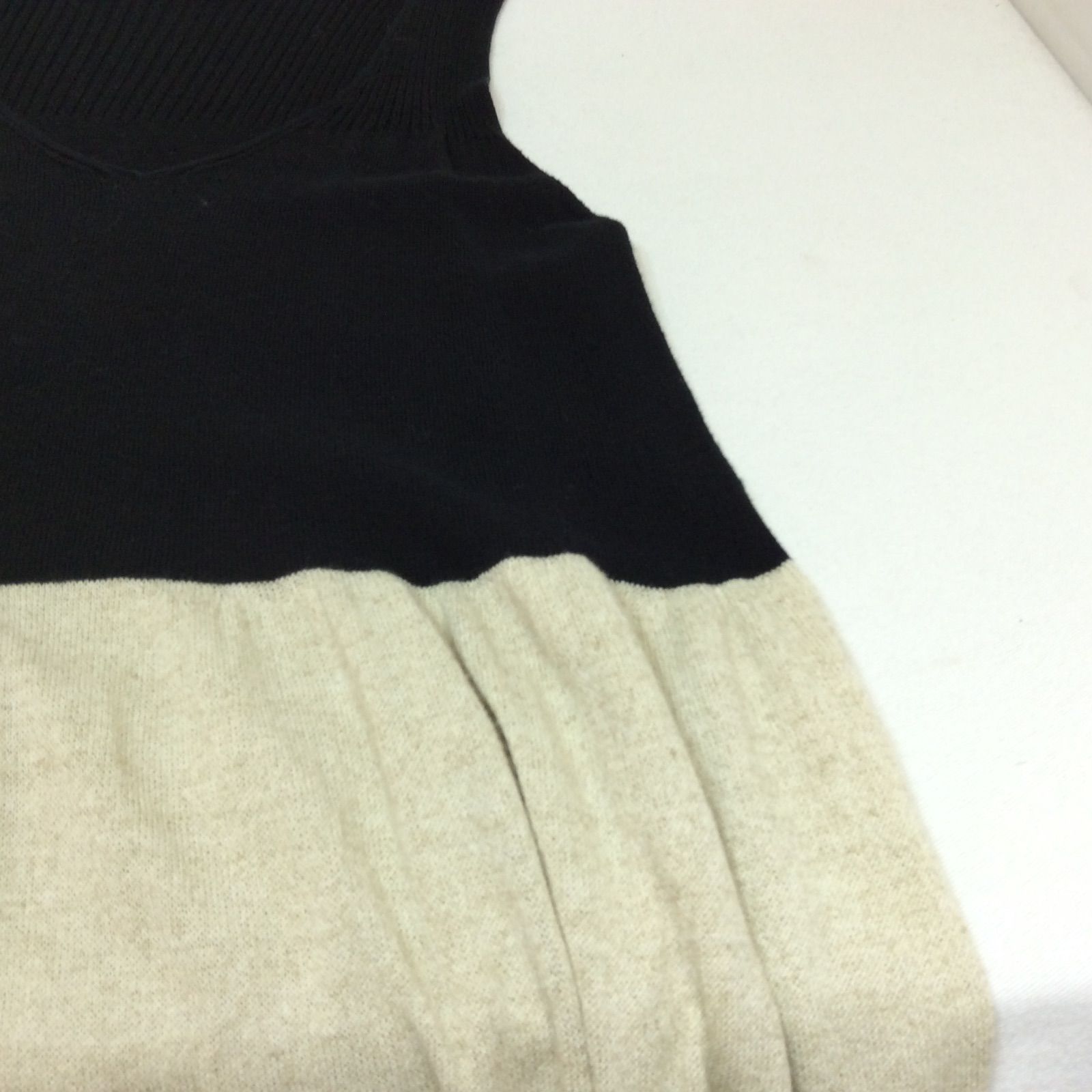 M.&KYOKO☆エムアンドキョウコ ニット ノースリーブワンピース