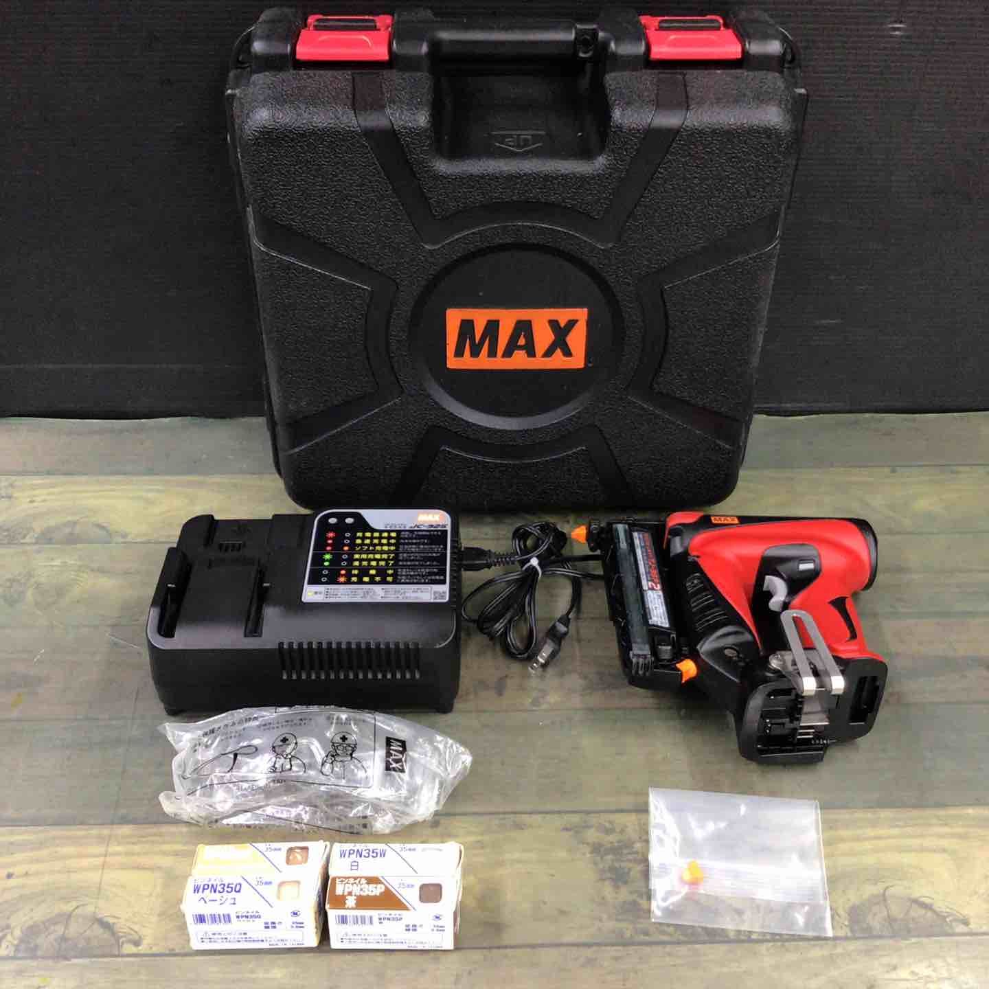 マックス MAX コードレスピンネイラ TJ-35P2-BC|40A 東大和店