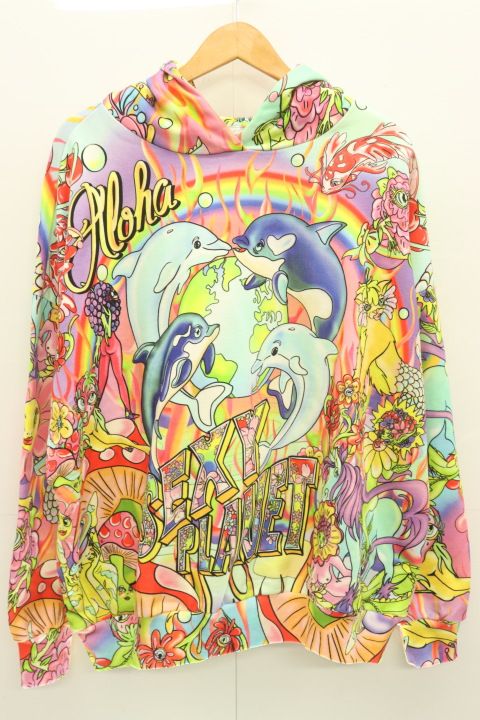高評価！ 中古】 Desigual レディースパーカー M オーバーサイズ トレーナー+スウェット