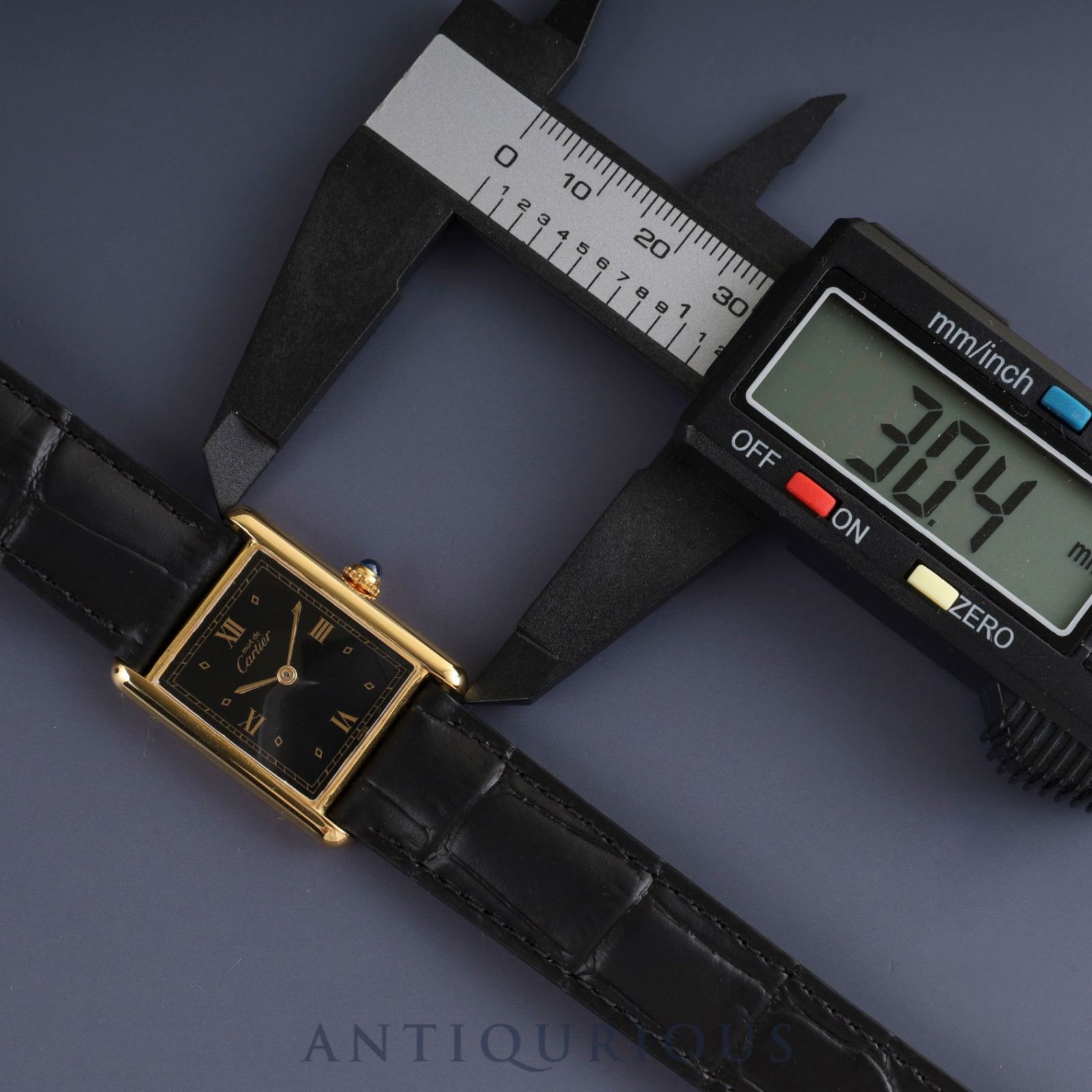 美品　カルティエ　Cartier マストタンクLM 590005 クオーツ CARTIER】ヴィンテージ カルティエ マストタンクLM 590005 中古