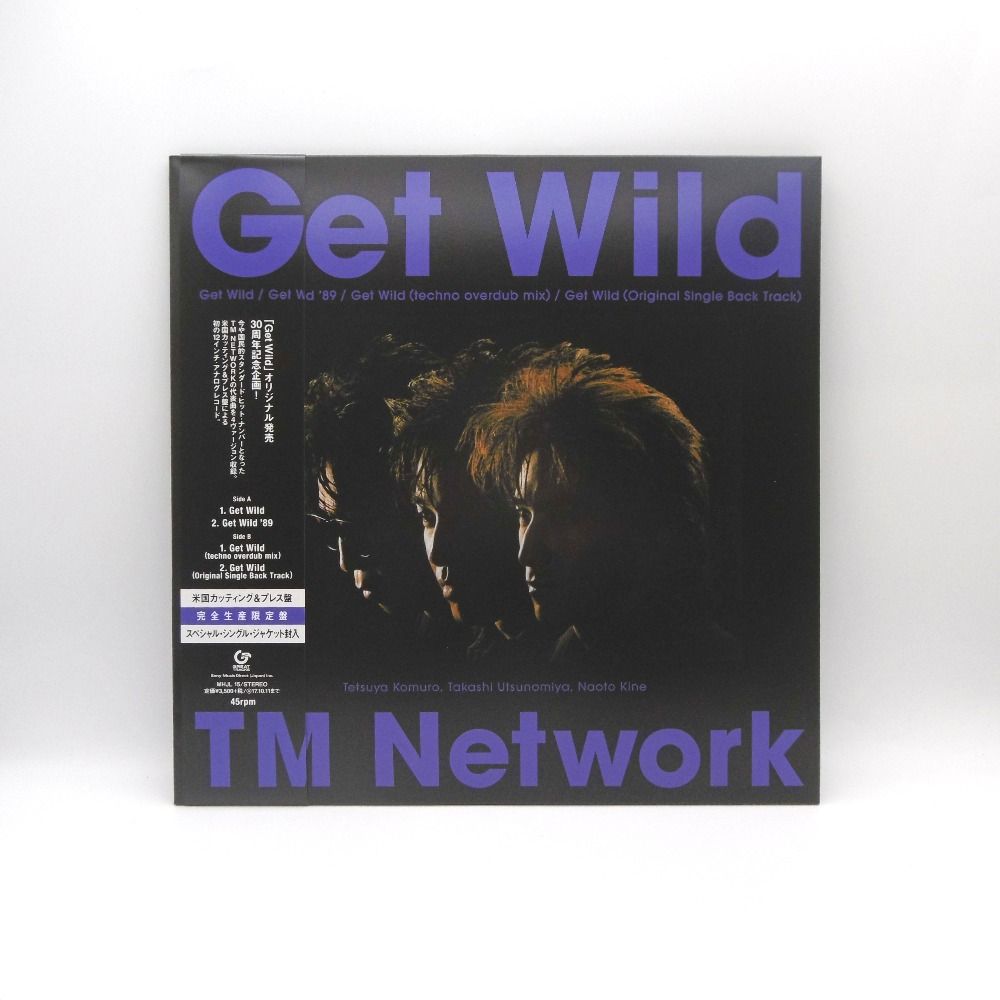 LP TM NETWORK Get Wild 完全生産限定盤 アナログ盤 レコード - メルカリ