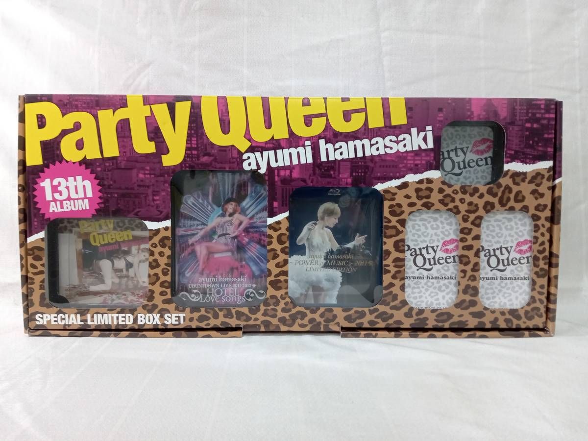 浜崎あゆみ CD Party Queen SPECIAL LIMITED BOX SET(Blu-ray Disc)(初回生産限定版) - メルカリ