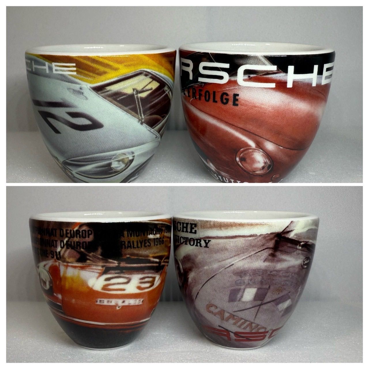  横-36 激 カップ ソーサー セット ポルシェ PORSCHE デミタスカップ デミタスカップ コーヒー ティーカップ