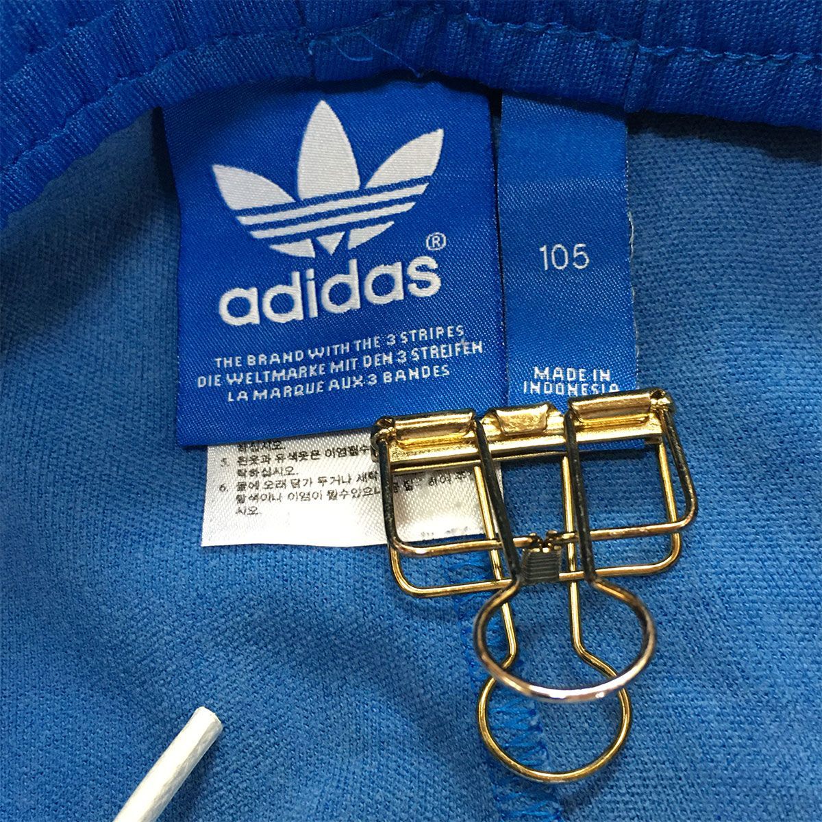古着 adidas アディダス トラックパンツ ジャージ トレフォイルロゴ 3
