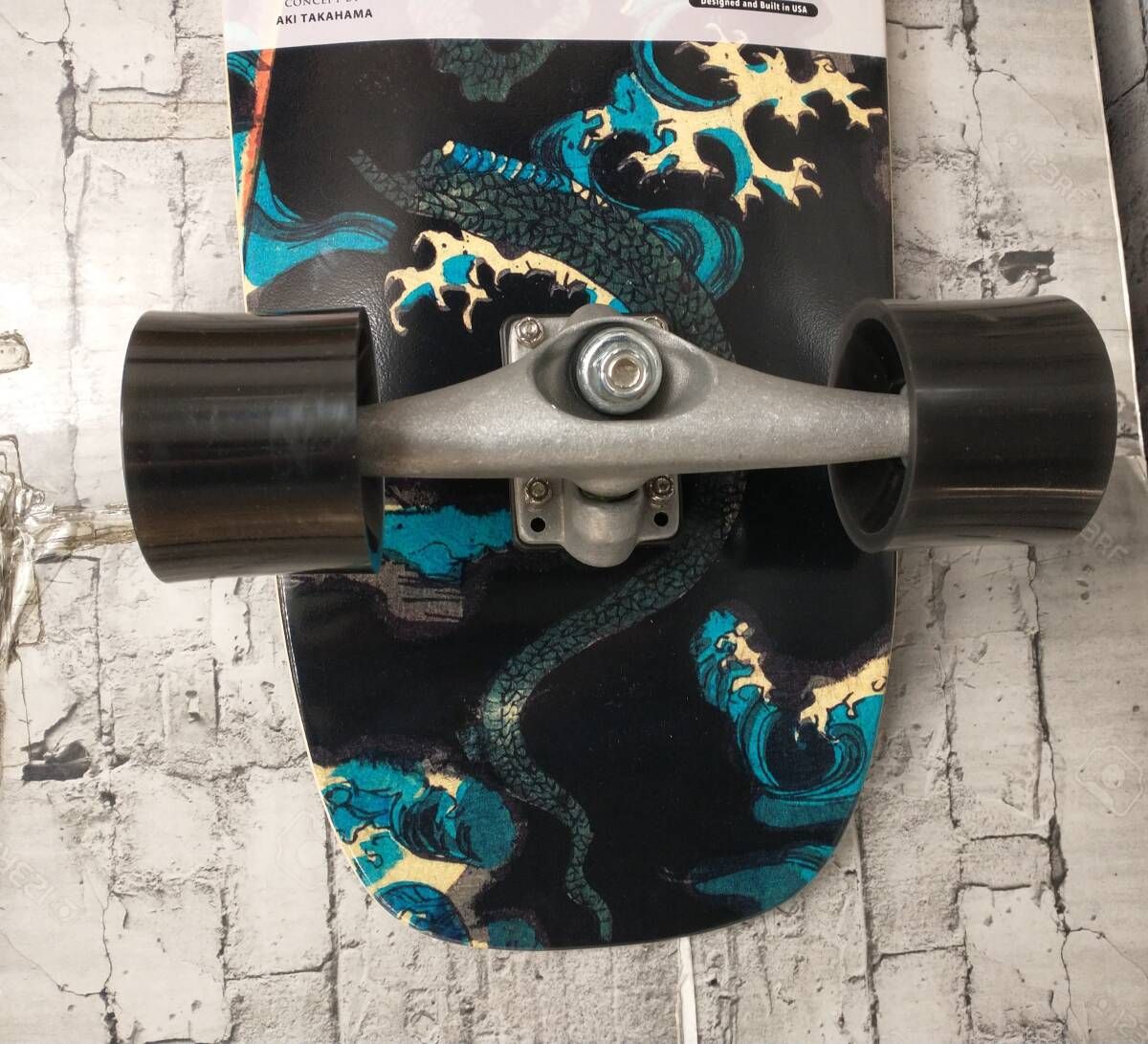 carver skateboard 龍 日本限定デザイン 中古 デッキのみ carver skateboard 龍 日本限定デザイン 中古 デッキのみ