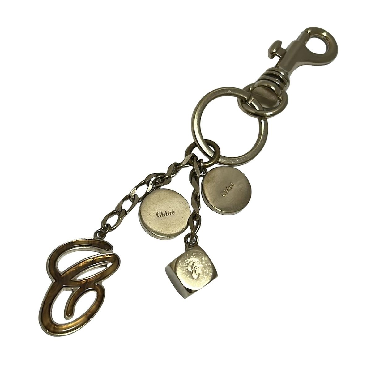 □極美品□ Chloe クロエ キーリング バッグチャーム