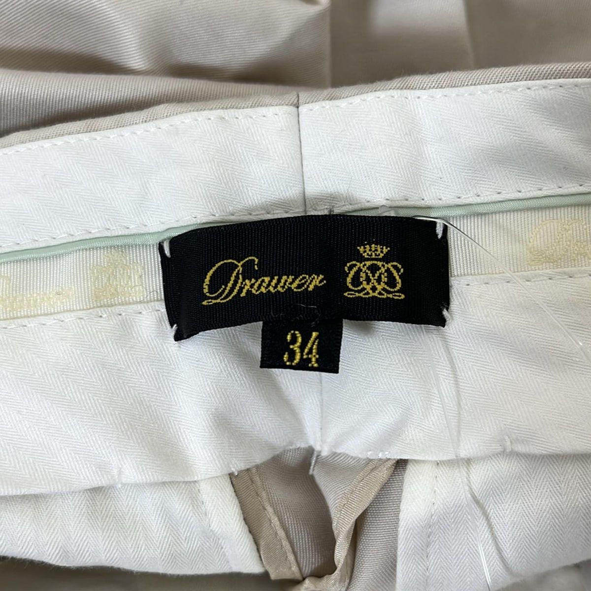 Drawer(ドゥロワー) パンツ サイズ34 S レディース - アイボリー フル  