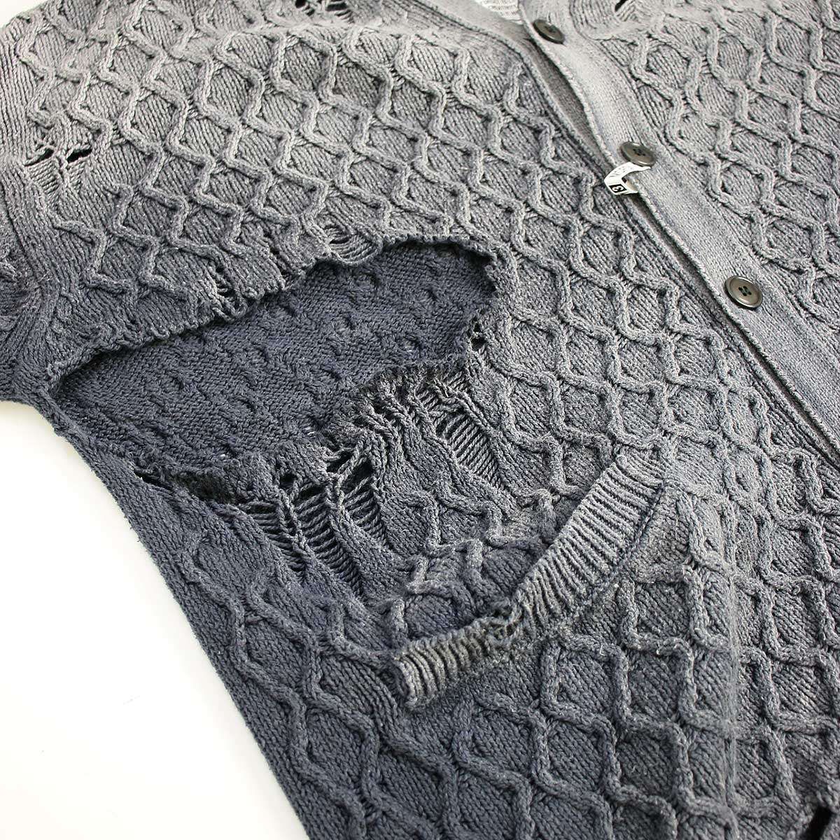 Maison MIHARA YASUHIRO メゾン ミハラヤスヒロ 24AW SUNFADED KNIT