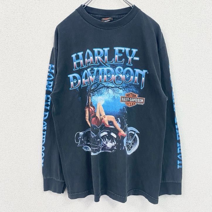 【オーバーサイズ、4面プリント】ハーレーダビットソン古着長袖Tシャツストリート k-jyd18y25n10zf0ee.jpg