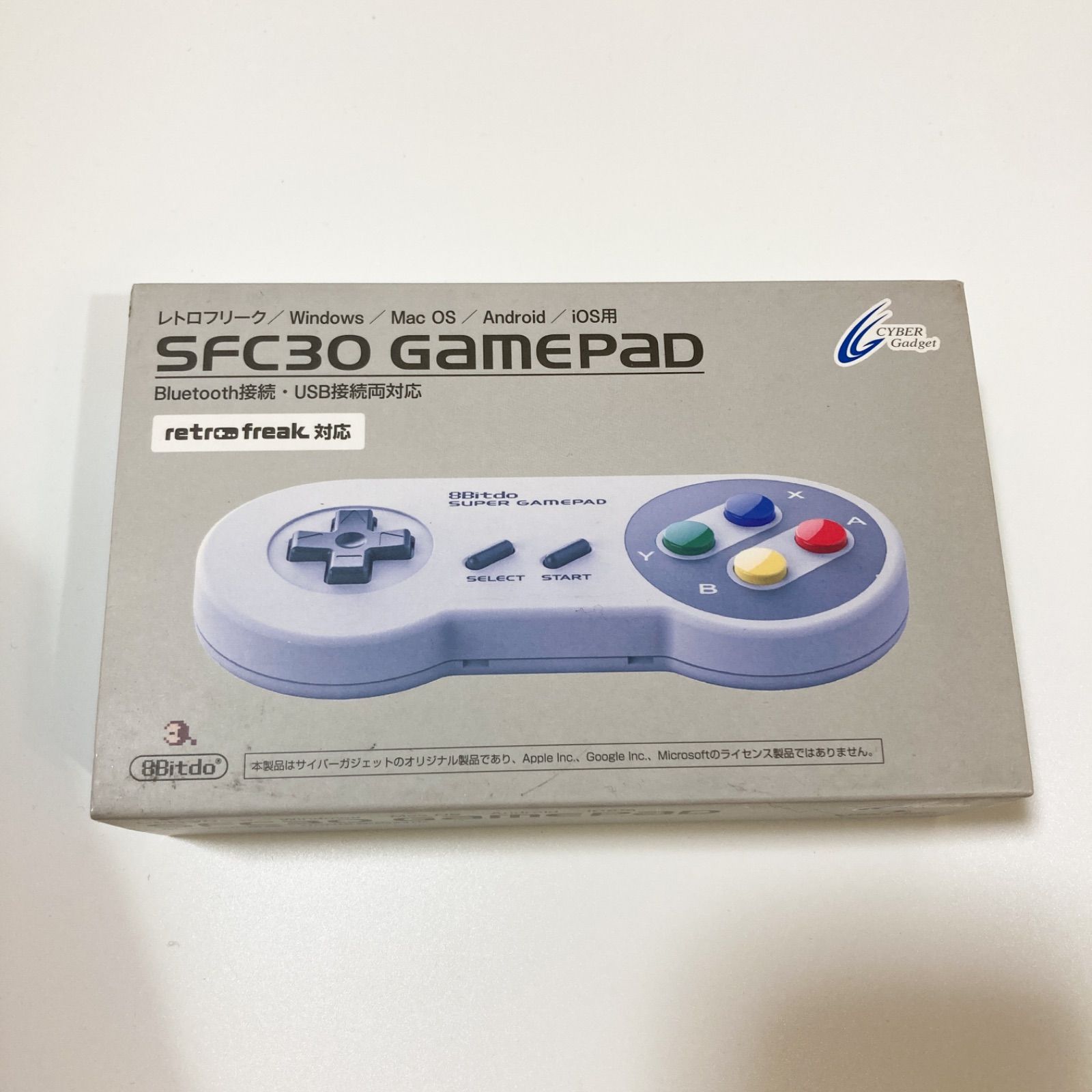 新品 CYBER Gadget レトロフリーク SFC30 GAME PAD CY-SFC30 レトロ 