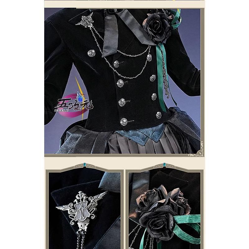 タイムセール 三分妄想 黒執事 コスプレ シエル 黒バラ 漫画27巻表紙衣装 BJ0923ML04 ハロウィン 秋の新作が早くも激安！