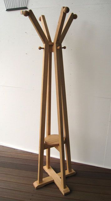 木製ハンガーラック おしゃれ 北欧 ラック 洋服掛け コート掛け コート