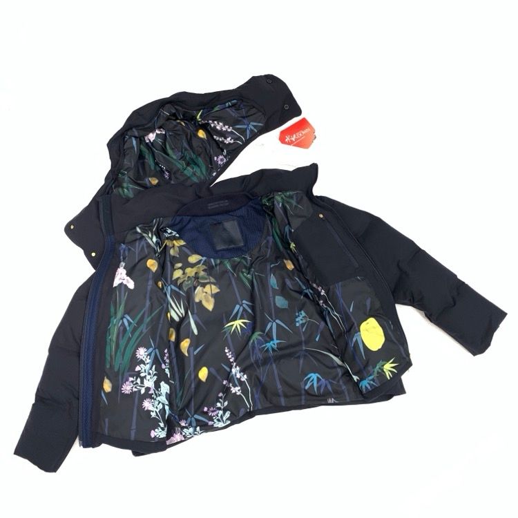 ダウン Mame Kurogouchi×DESCENTE Oversized Down Jacket プリント