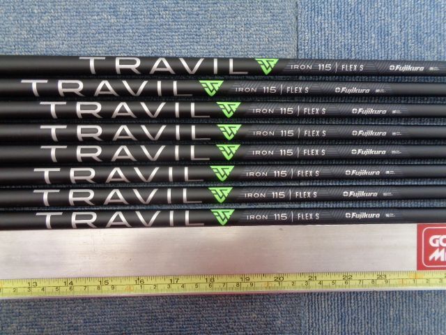 フジクラ TRAVIL IRON 115 FLEX S シャフト 7本セット
