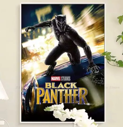 A3 ブラック・パンサー ポスター マーベル アベンジャーズ 耐水