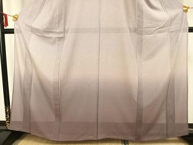 平和屋着物○上質な小紋 墨流し文様 正絹 逸品 未使用 CAAR0846gh