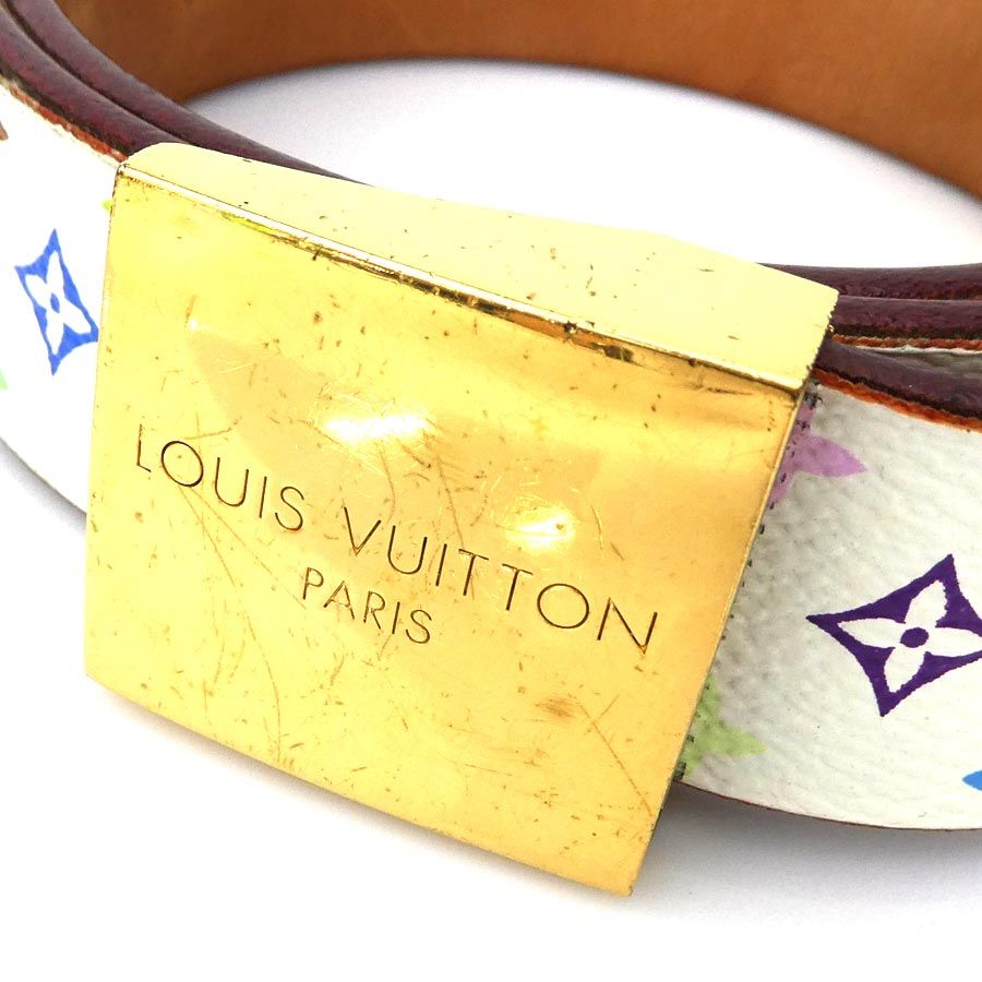 ルイ ヴィトン LOUIS VUITTON ベルト モノグラムマルチカラー サン