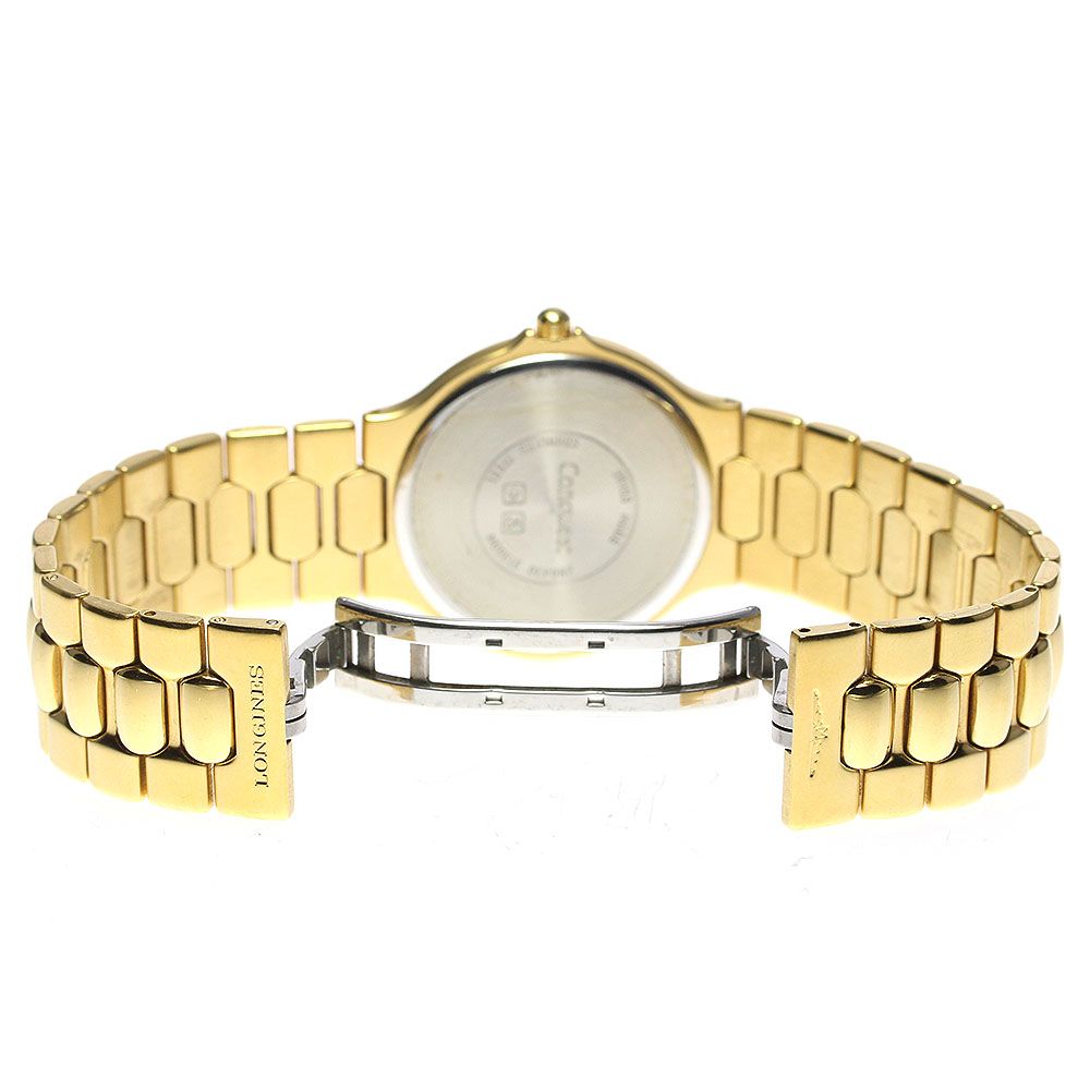 ロンジン　コンクエスト　メンズ　クォーツ デイト 不動 楽天市場】【LONGINES】ロンジン コンクエスト デイト L1.636.4