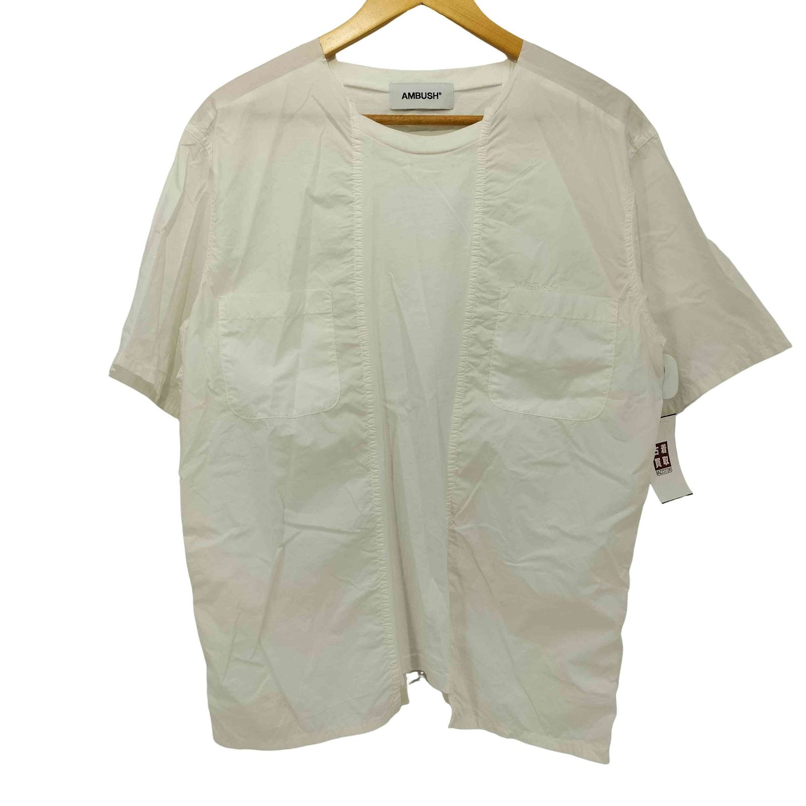 AMBUSH パッチワーク 長袖カットソー アンブッシュ AMBUSH(アンブッシュ) MIX LONG SLEEVE T-SHIRT レイヤード