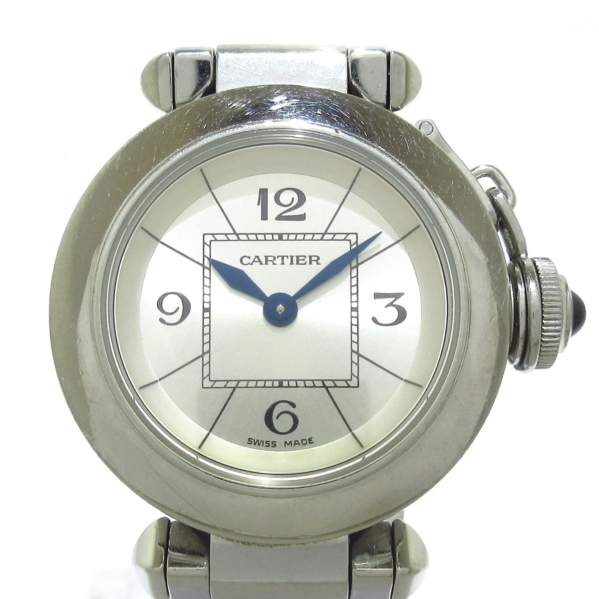 Cartier カルティエ 腕時計 ミスパシャ W3140007 レディース SS シルバー