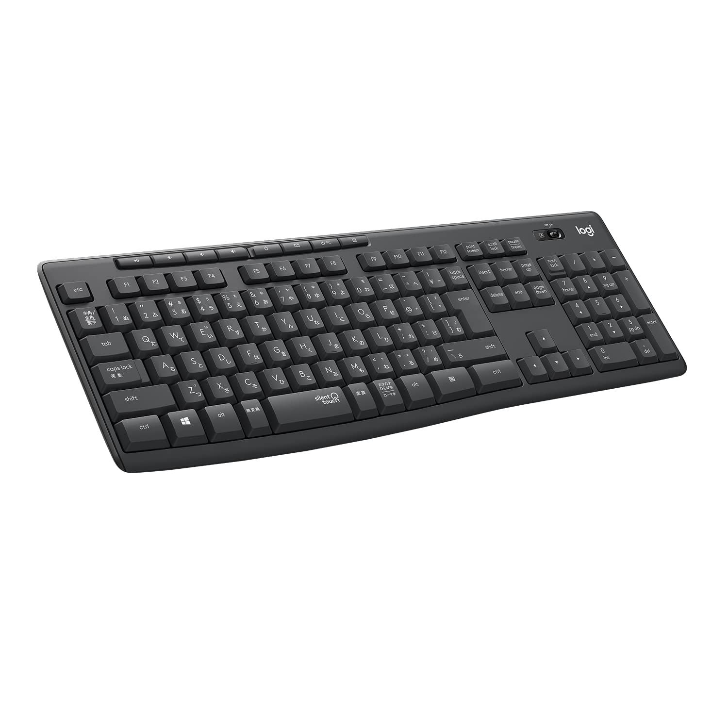 低価，2026 新品 ロジクール ワイヤレスキーボード K295GP 静音 耐水 キーボード 無線 Unifying K295 windows chrome グラファイト 国内正規品 キーボード本体