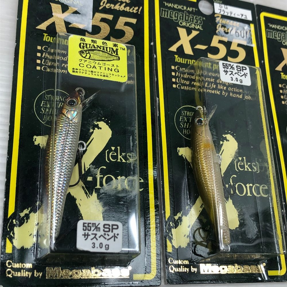ΣΣMegabass メガバス ルアー X-55 6個まとめ 【公式通販】