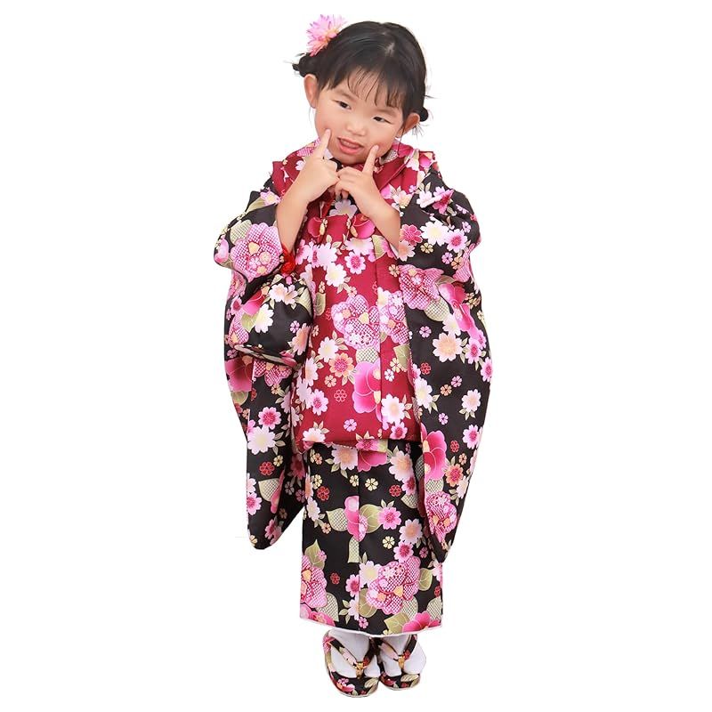 新品】 [KYOETSU] [キョウエツ] 七五三 3歳 女の子 着物 セット 被布