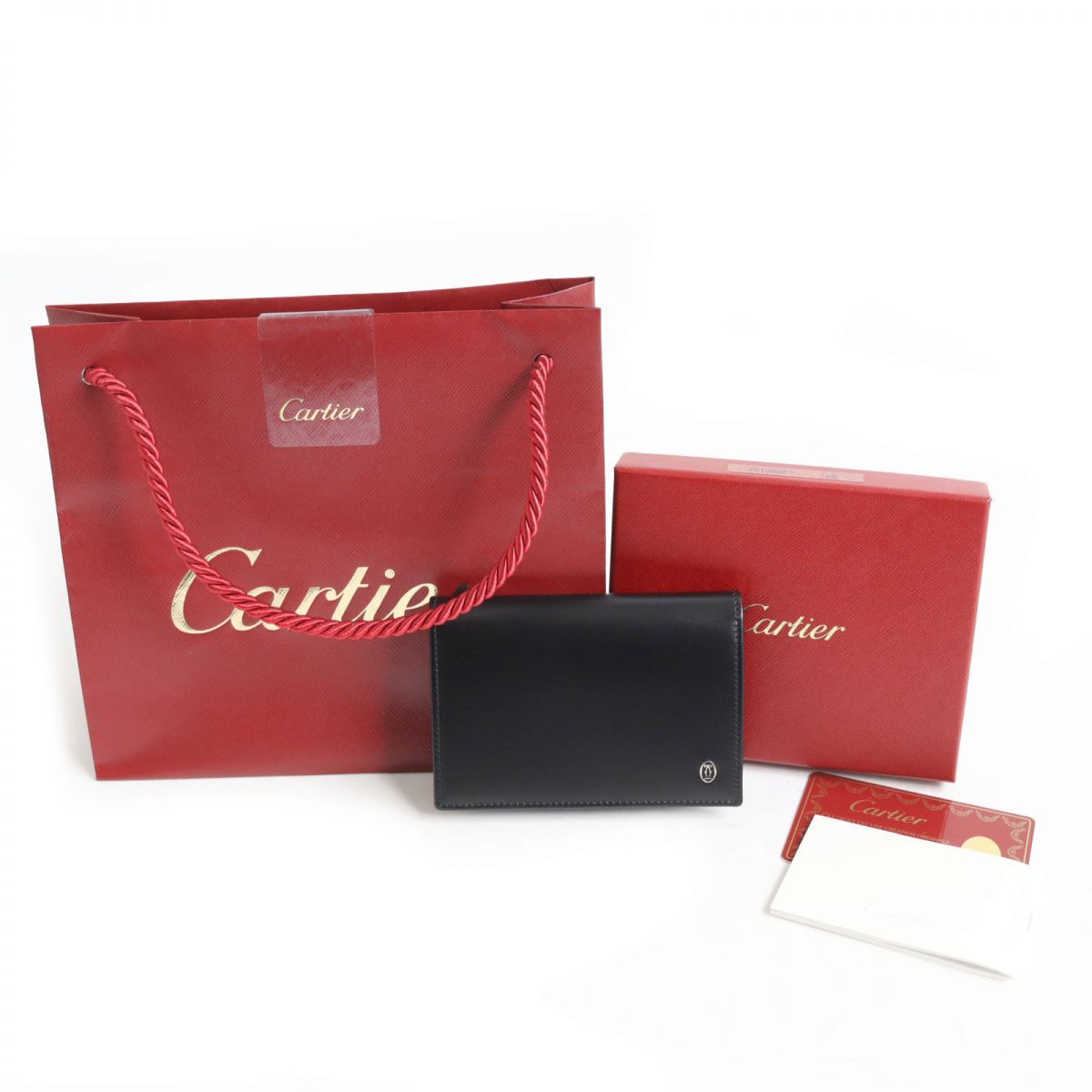 未使用品◇Cartier カルティエ L3000132 パシャ シルバーロゴ金具