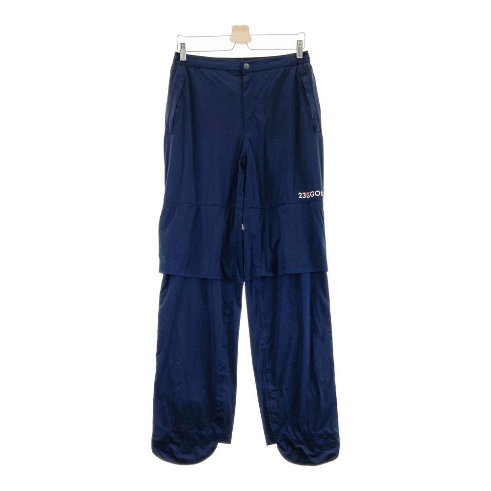 【未使用級】23区ゴルフ レインウェア セットアップ 上下 ネイビー M〜L サイズ：L 23区GOLF ニジュウサンクゴルフ 3WAY レインウェア